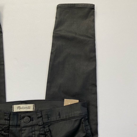 NEW Madewell 10” High Rise Coated Skinny Jeans - Picture 3 of 6